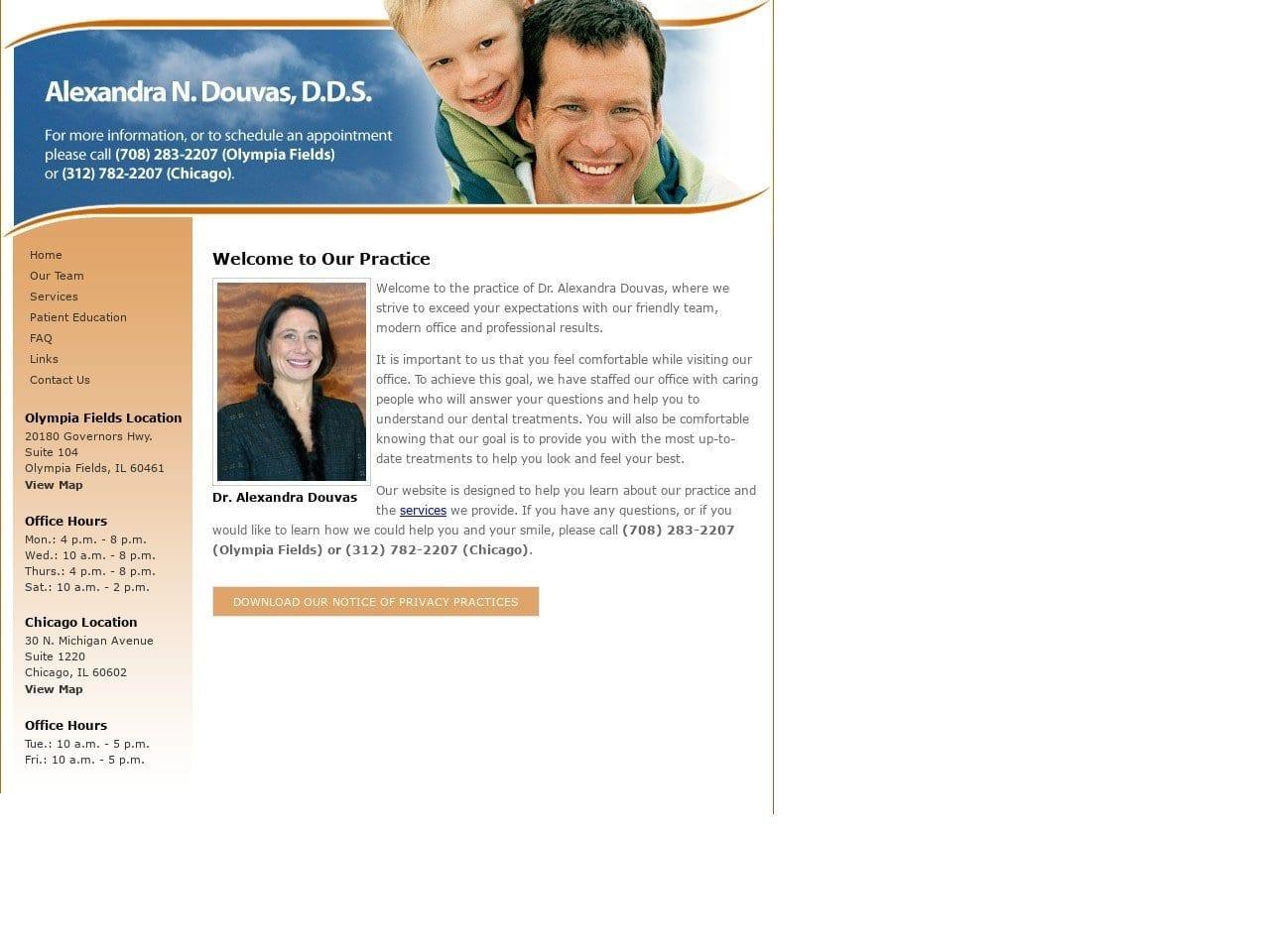 Alexandra N Douvas Ltd screenshot