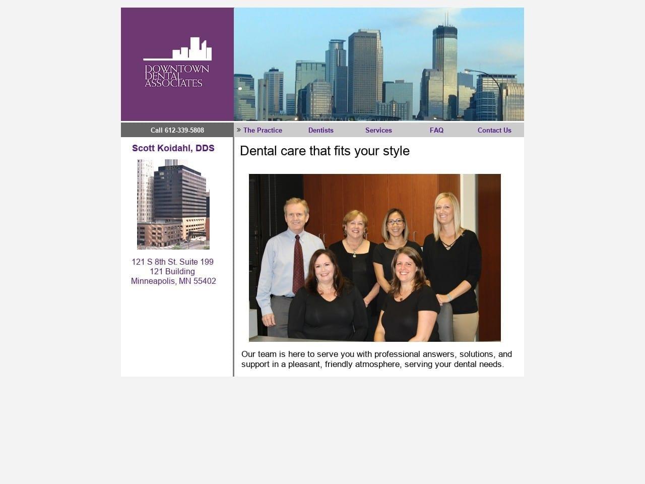 Downtown Dental Associates screenshot