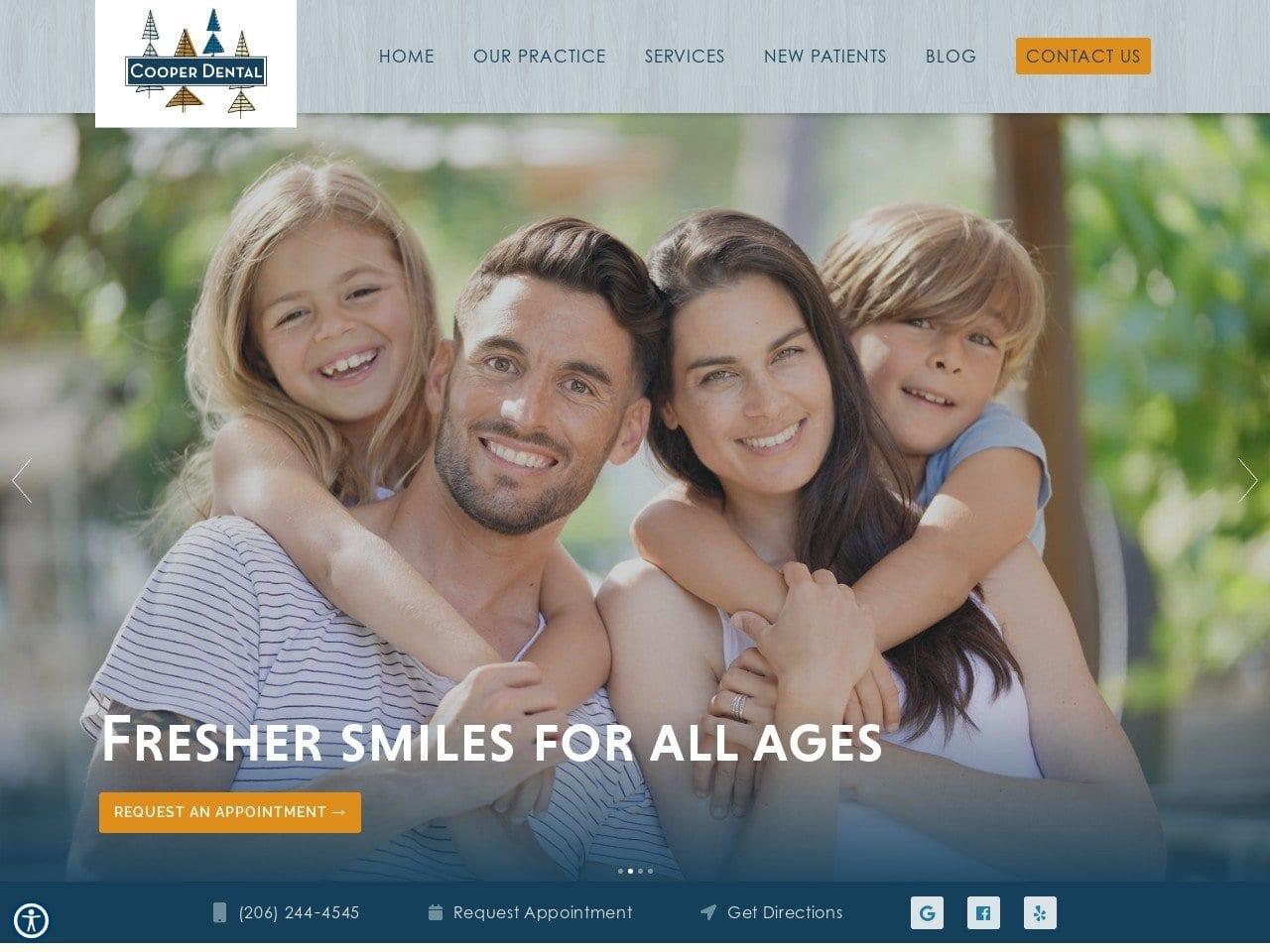 Alan Cooper DDS & Burien Dental screenshot