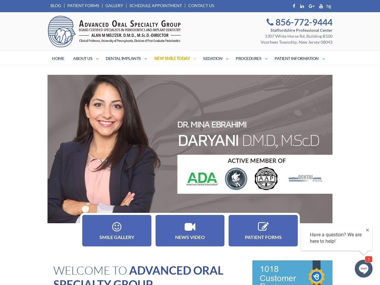 Dr. Alan Meltzer & Associates screenshot