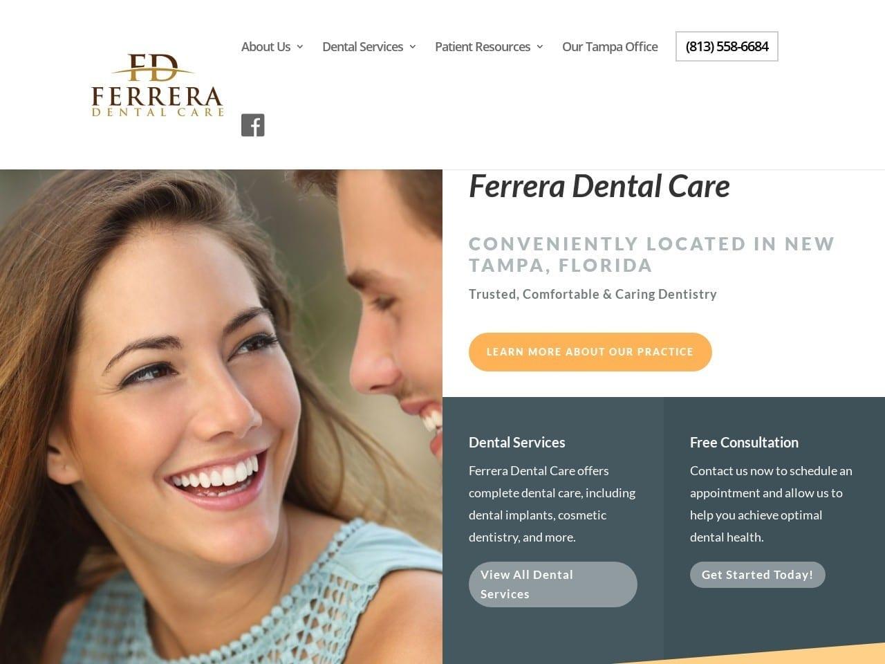 Ferrera Dental Associates screenshot