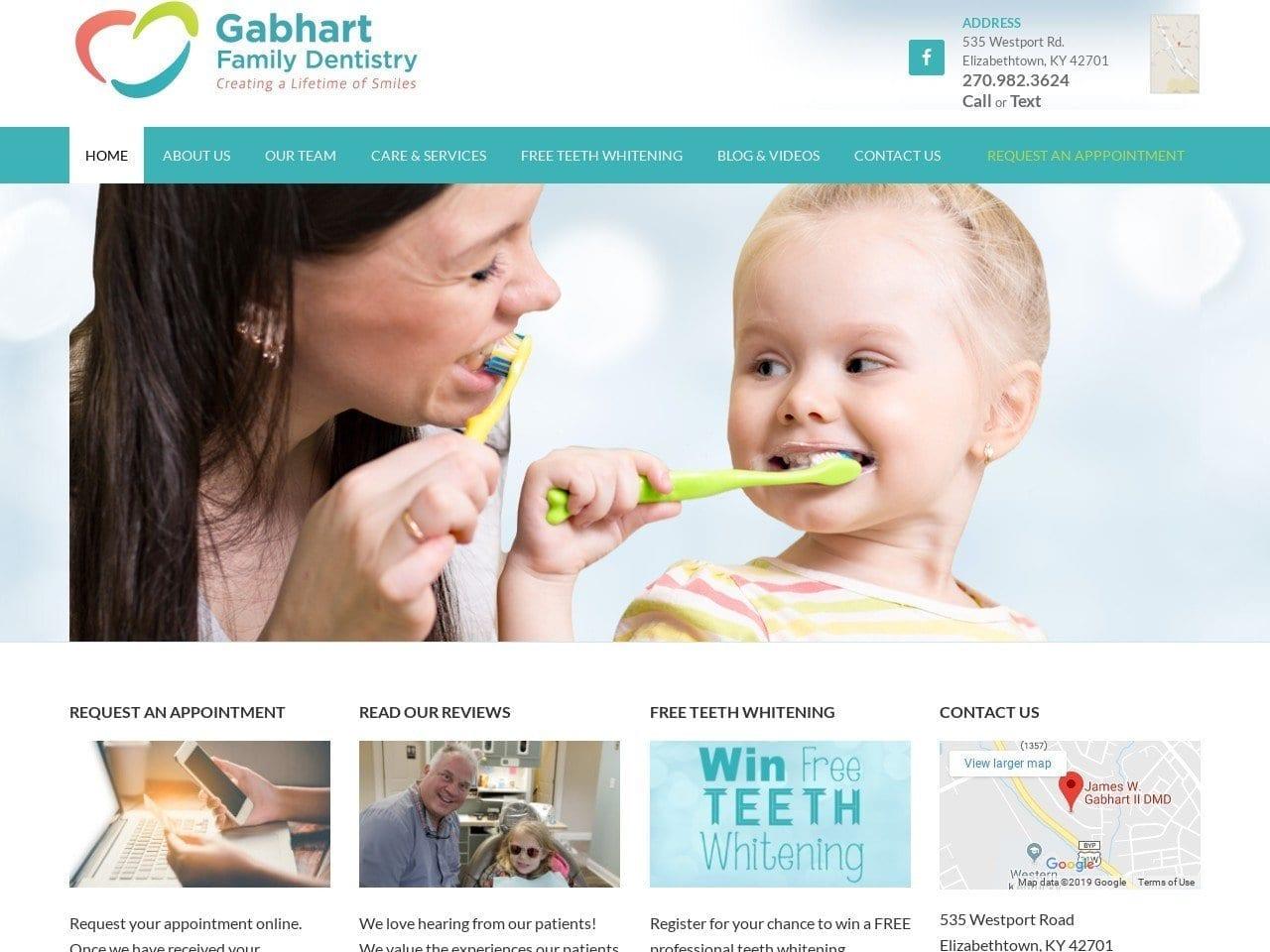 Dr. Gabhart Dentistry screenshot