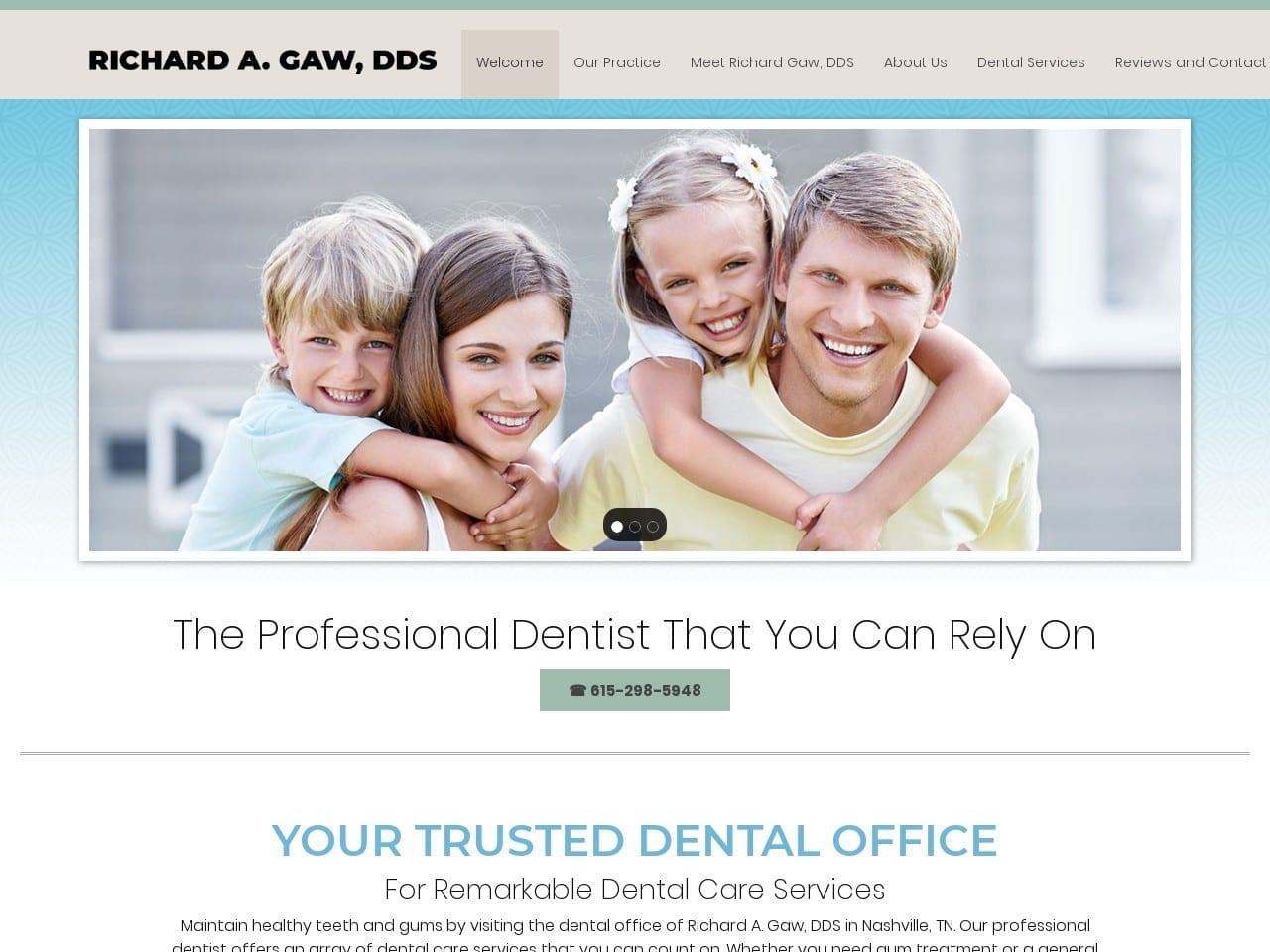 Dr. Richard Gaw DDS screenshot