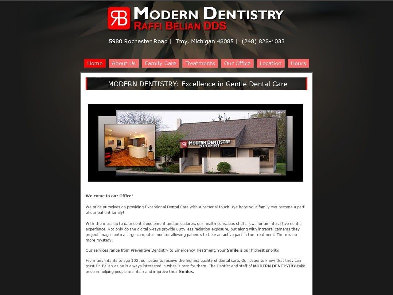 Modern Dentistry Dr. Raffi Belian screenshot
