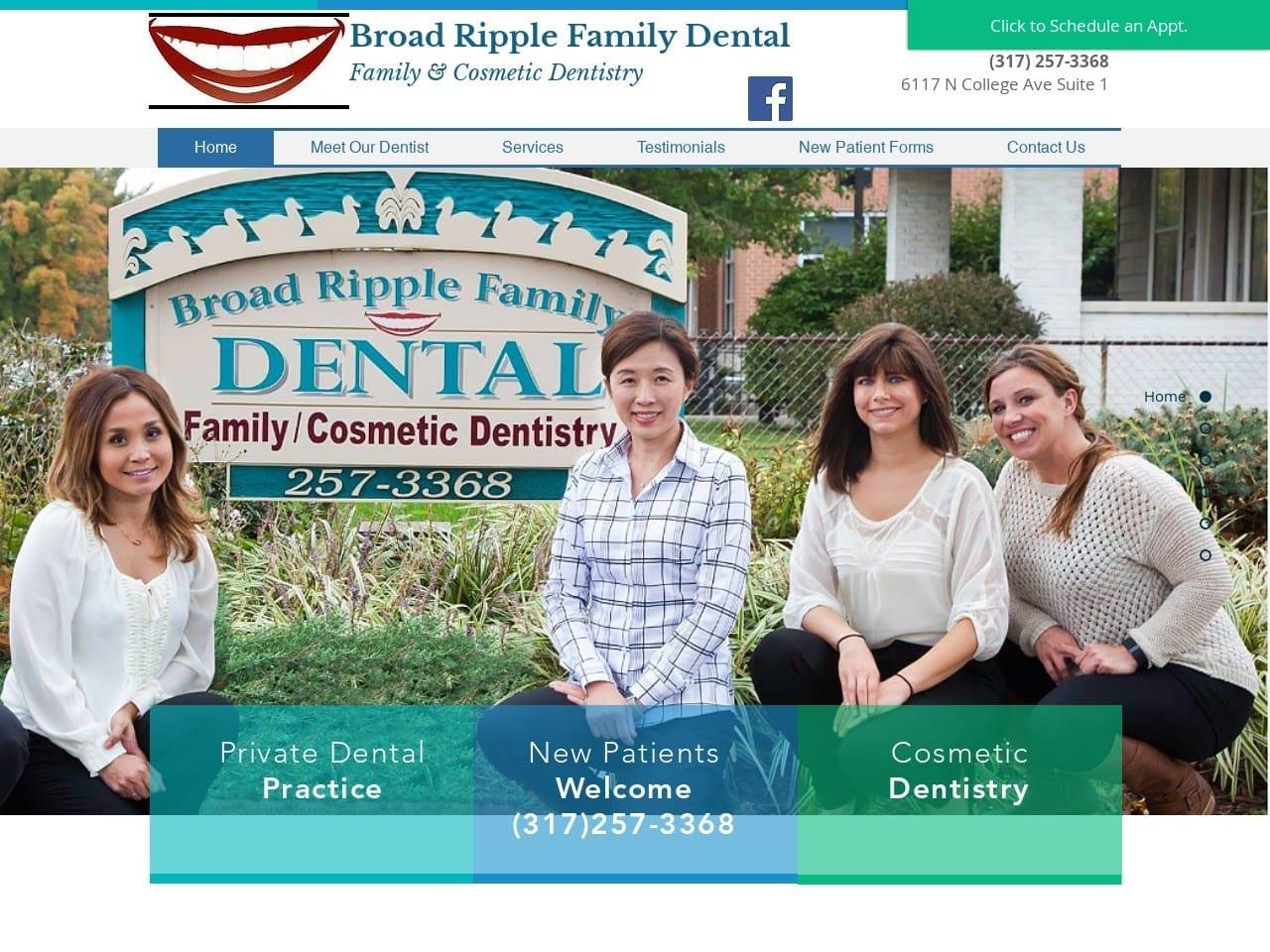 Broad Ripple Family Dental screenshot