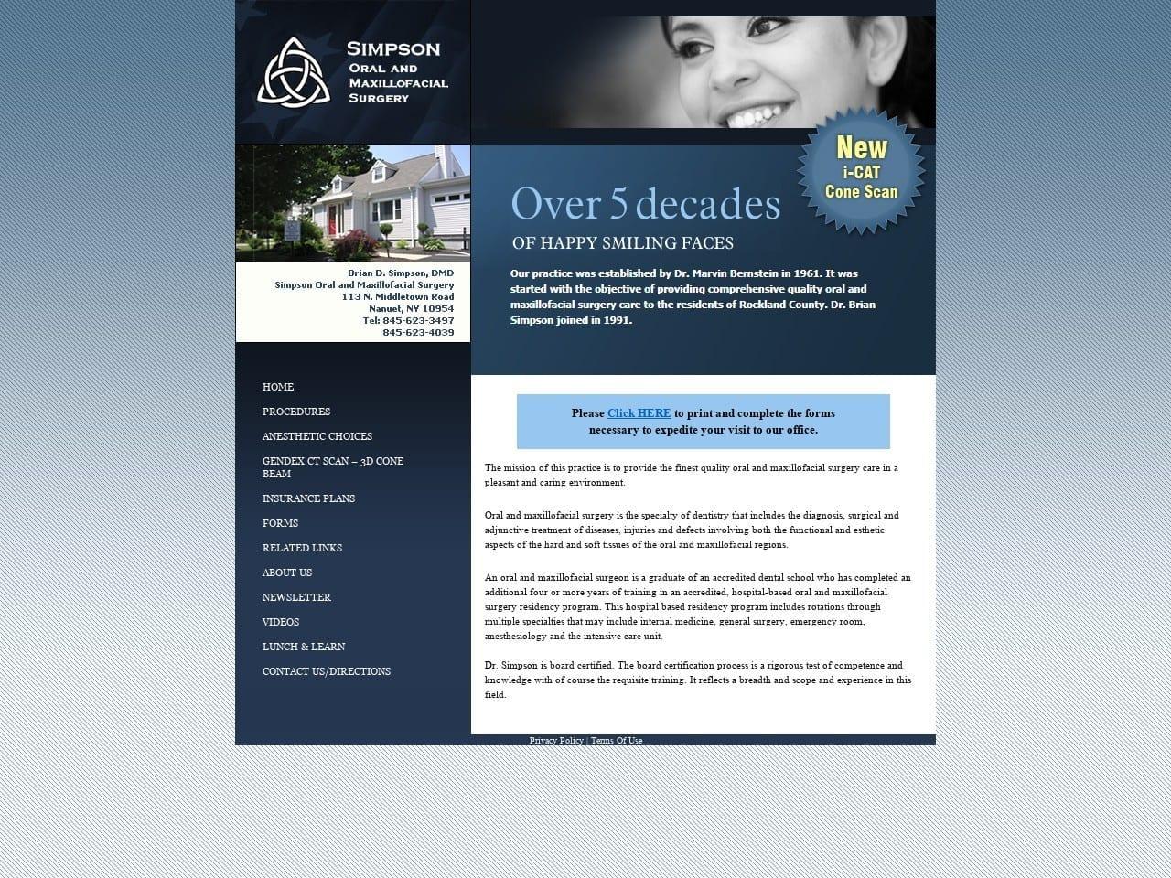 Bernstein Gould Dentist screenshot