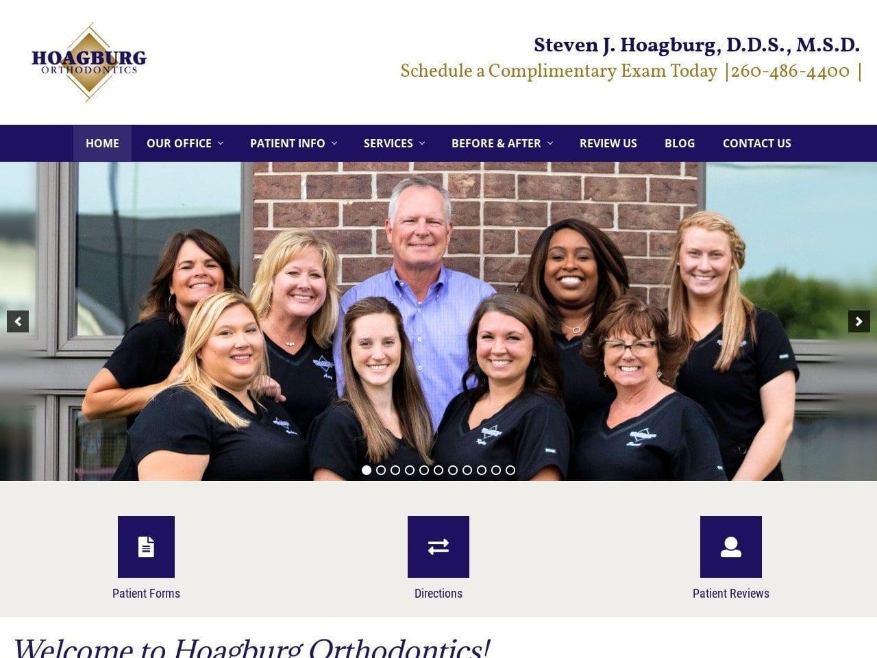 Hoagburg Orthodontics Parrish Laura DDS screenshot
