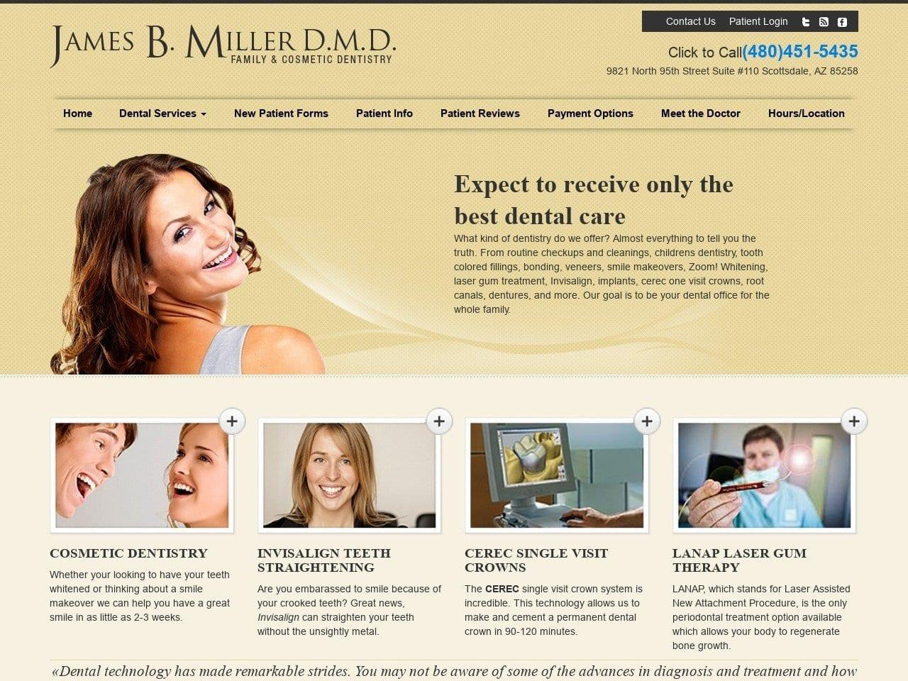 James B. Miller DMD screenshot