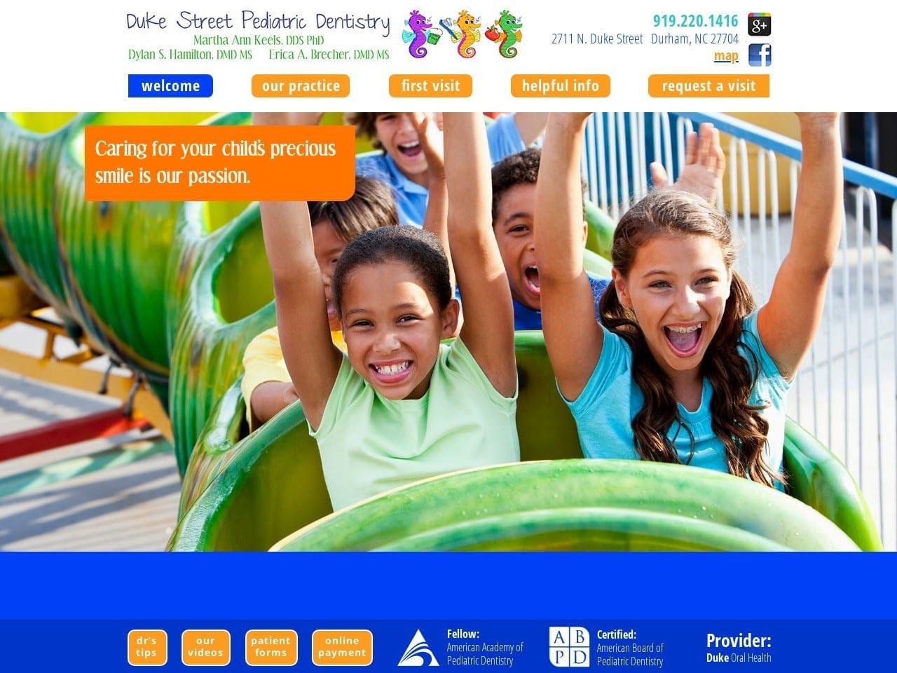 Duke Pediatric Dentistry Neal Cynthia A DDS