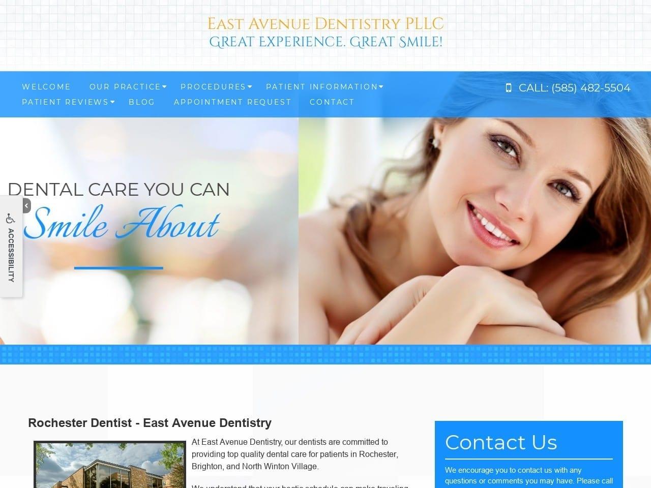 East Avenue Dentist screenshot