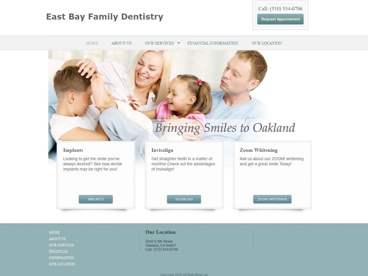 East Bay Family Dentist screenshot