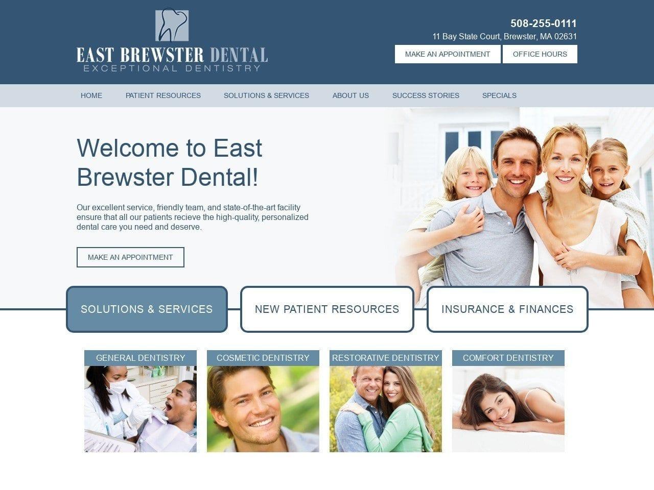 East Brewster Dental screenshot