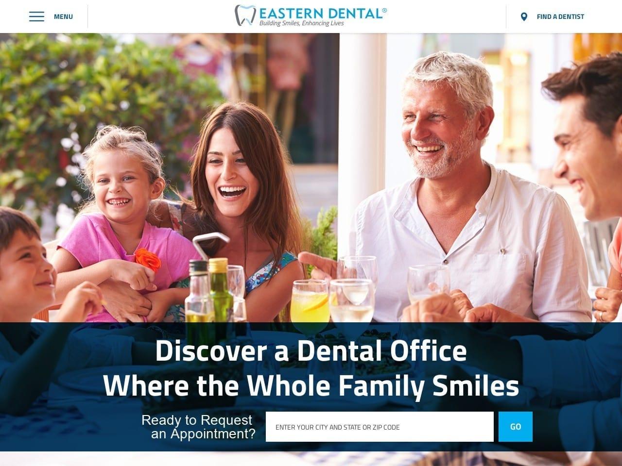 Eastern Dental screenshot