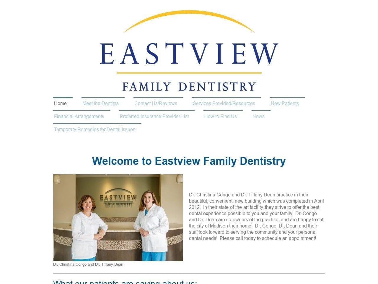 Eastview Family Dentist screenshot