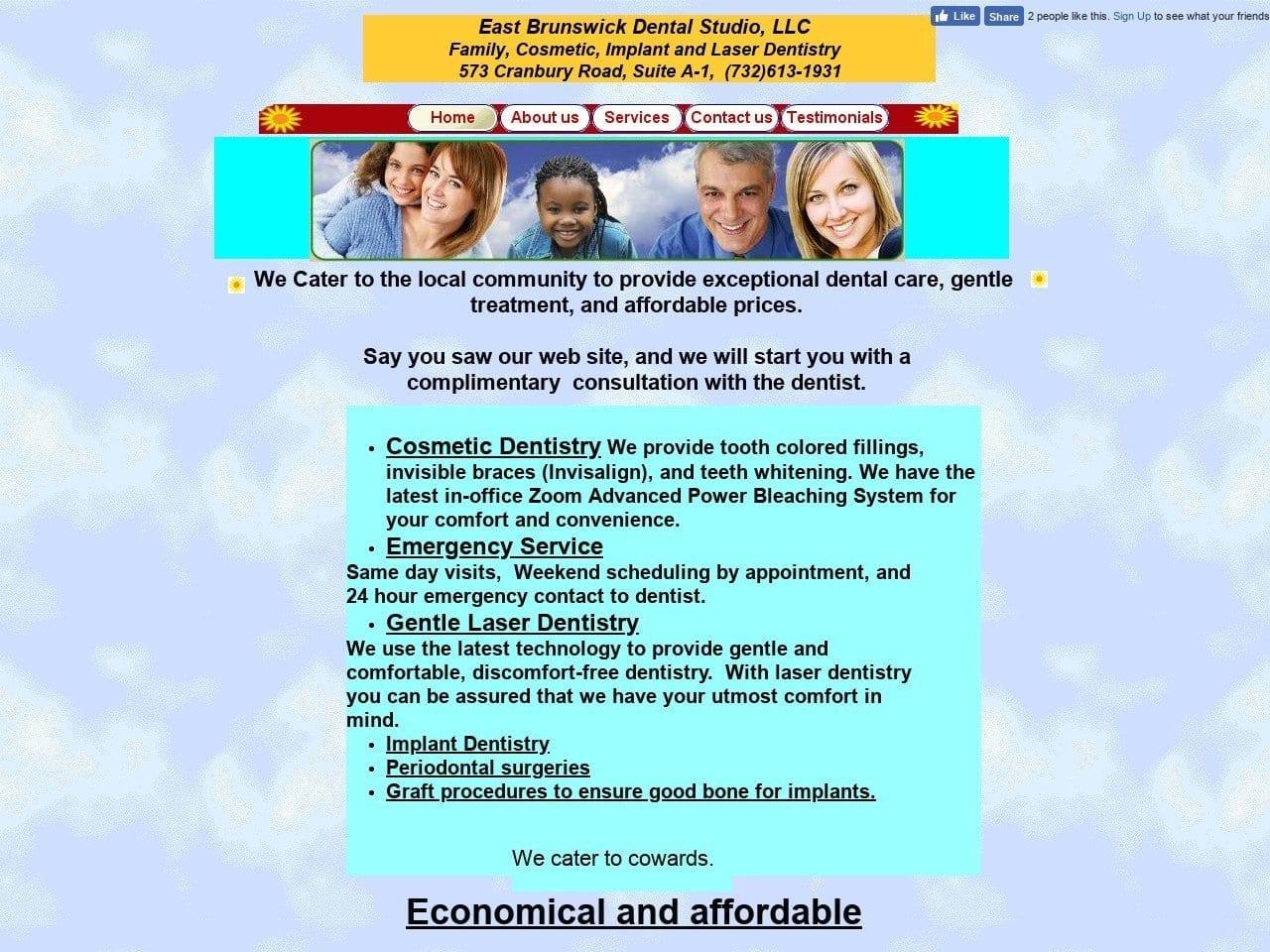 East Brunswick Dental Studio screenshot