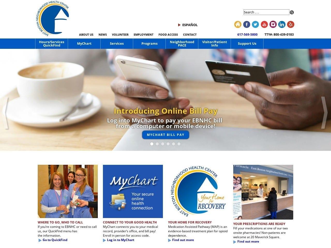 East Boston Neighborhood Health Center screenshot