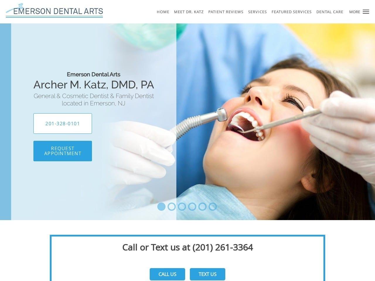 Emerson Dental Arts screenshot