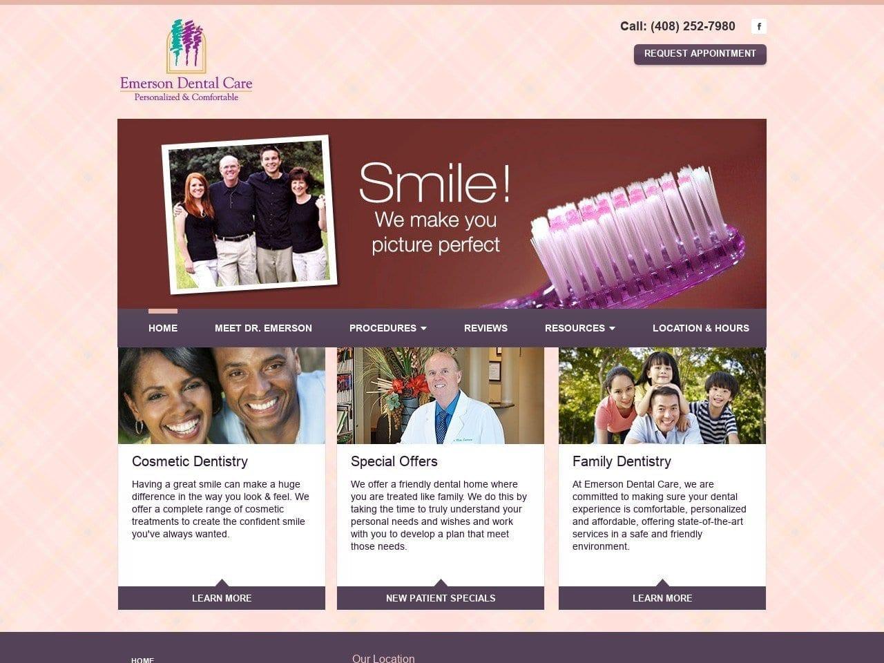 Emerson Dental Care screenshot