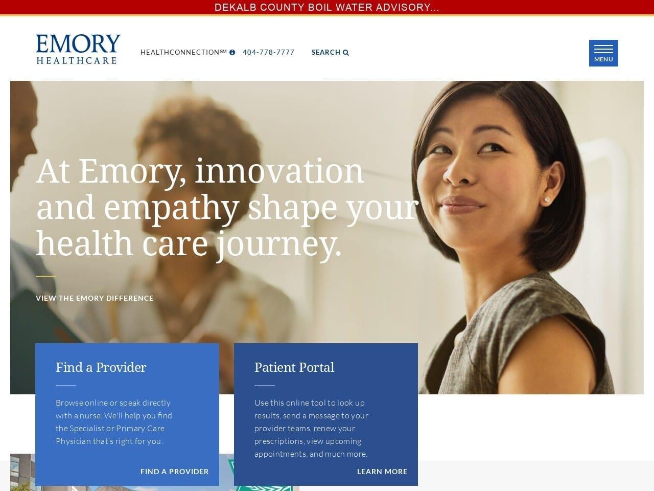 Emory Clinic Oral Surgery screenshot