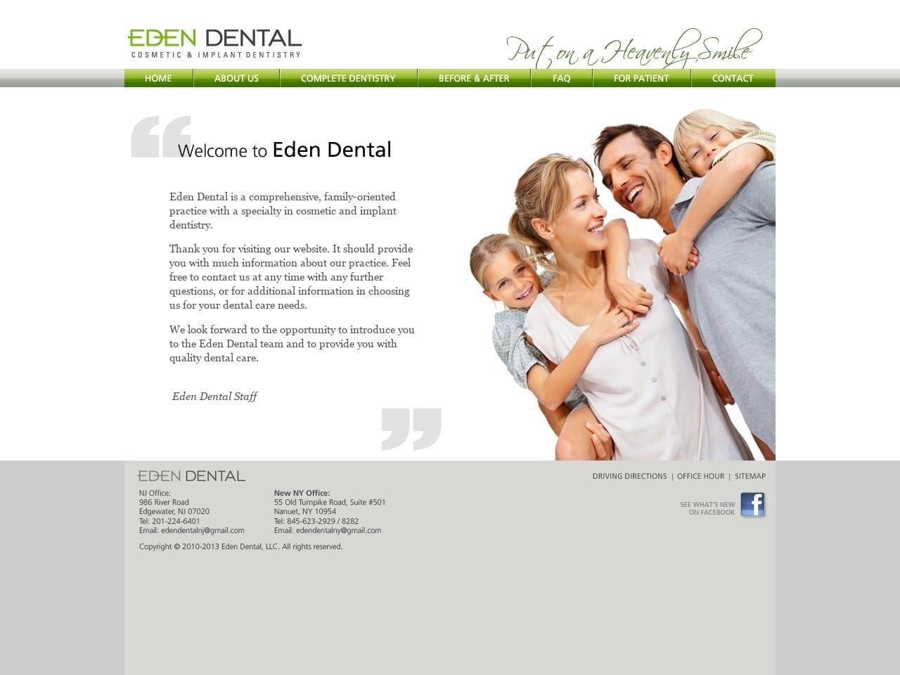 Eden Dental screenshot