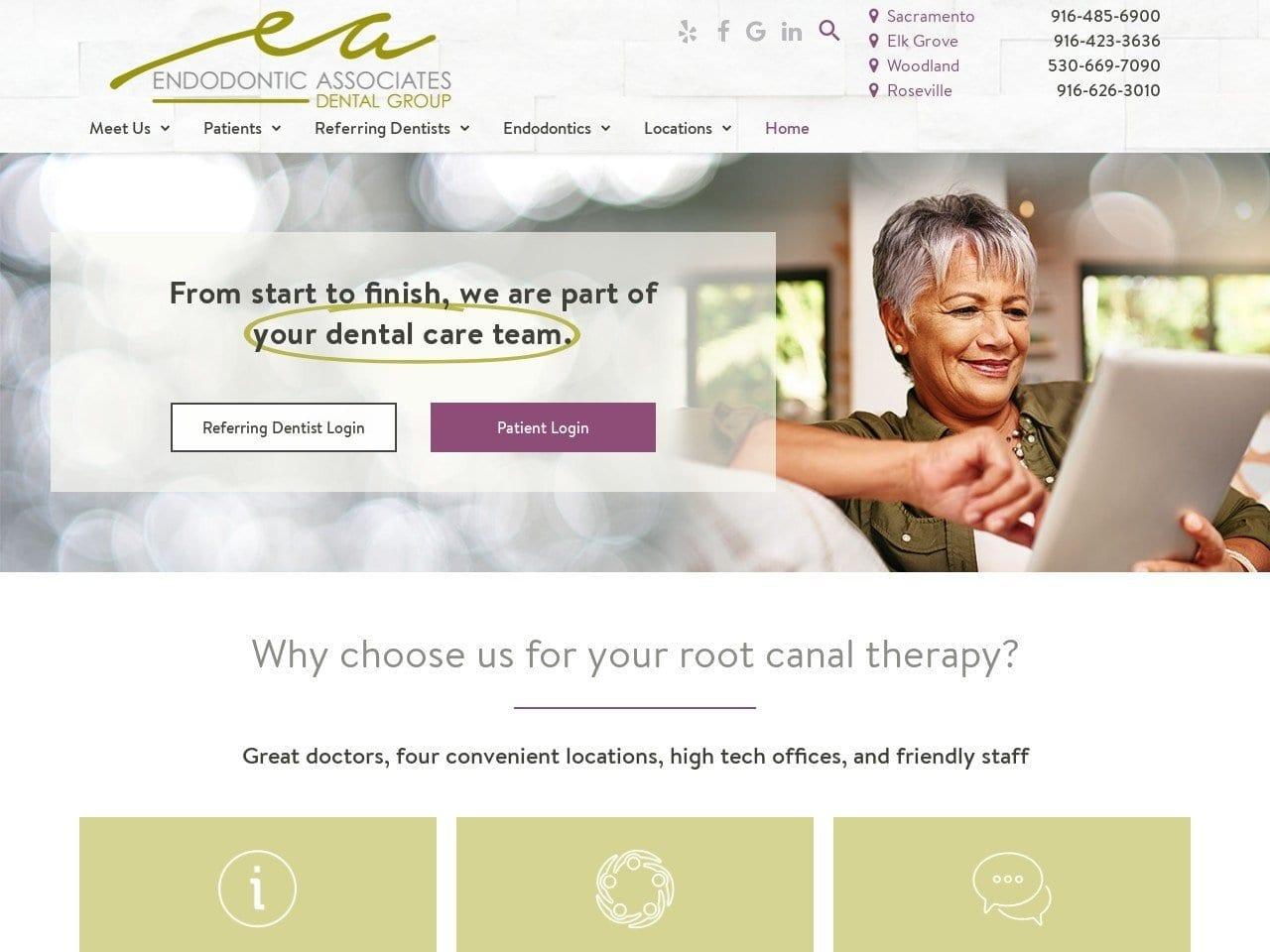 Endodontic Associates Dental Group screenshot