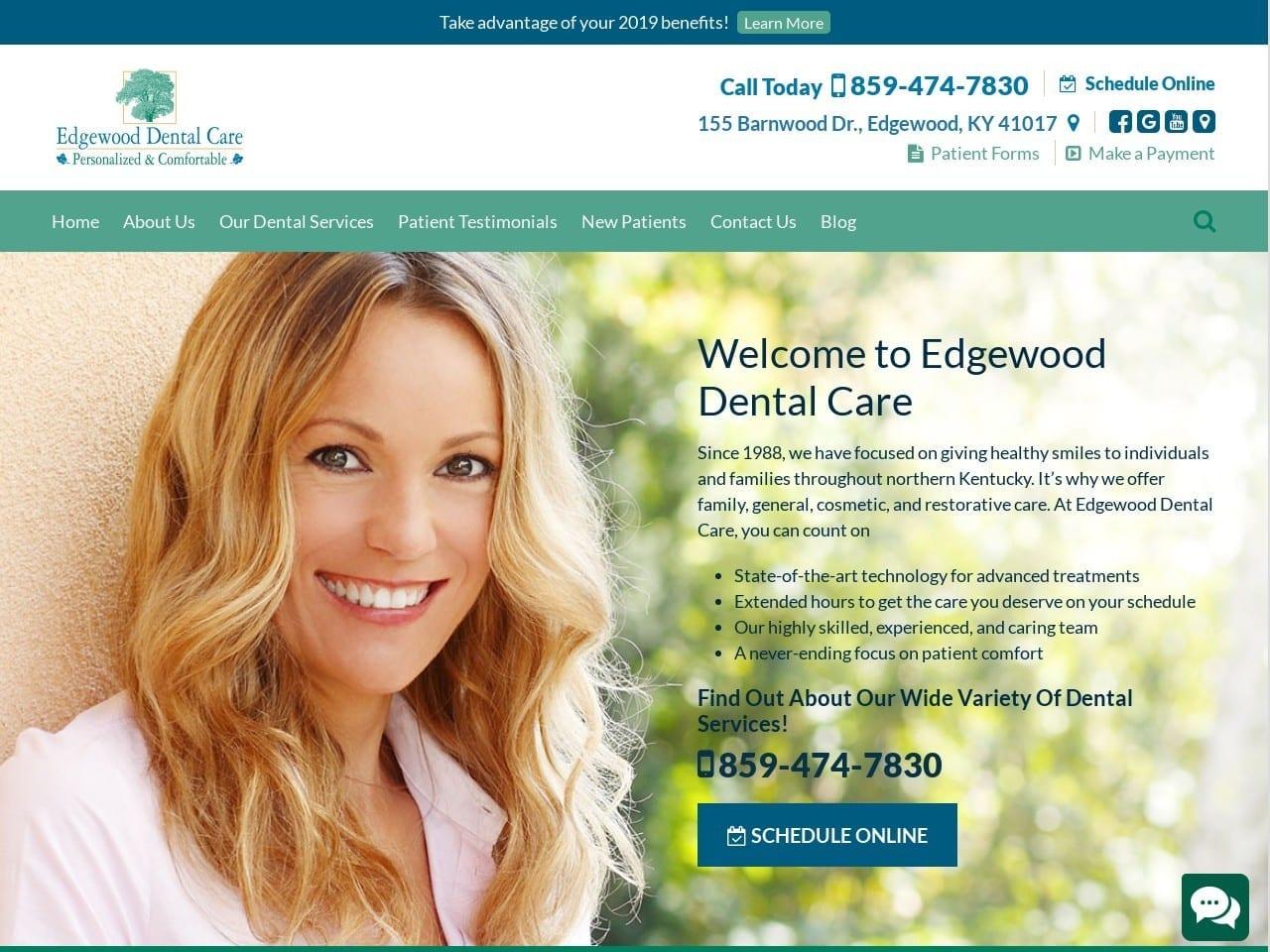 Edgewood Dental Care screenshot