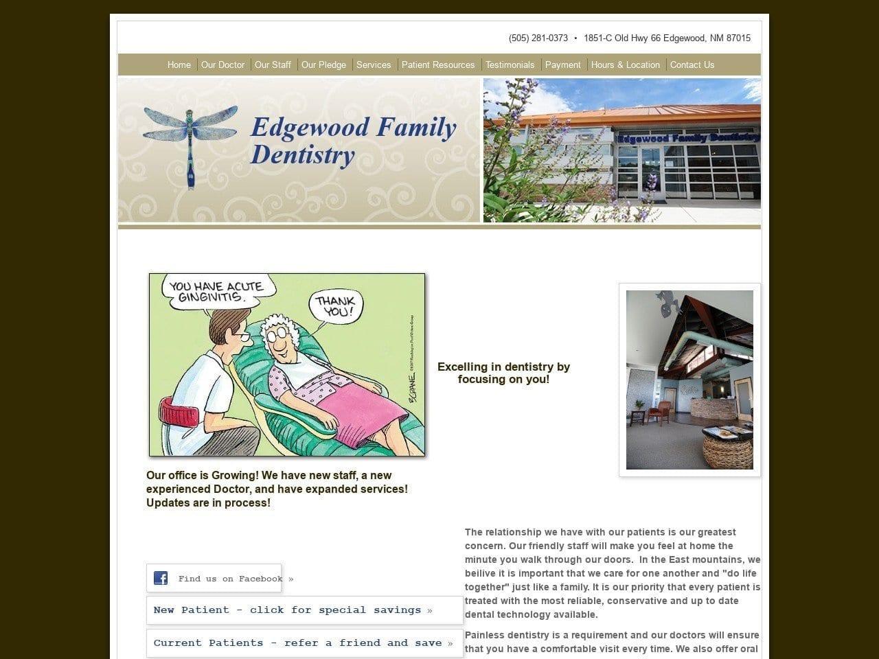 Edgewood Family Dentistry screenshot