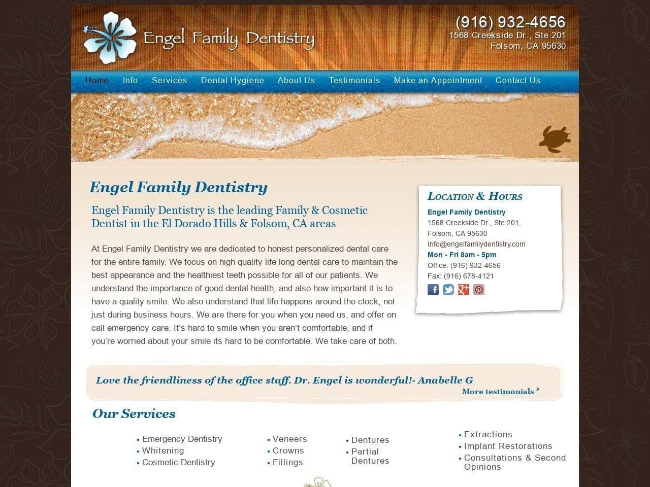 Engel Family Dentist screenshot