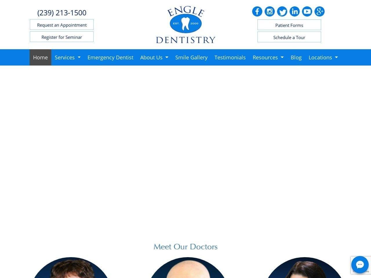 Engle Dentistry Naples screenshot