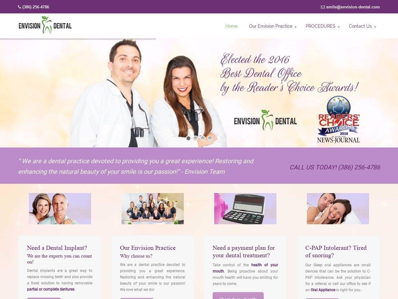 Envision Dental screenshot
