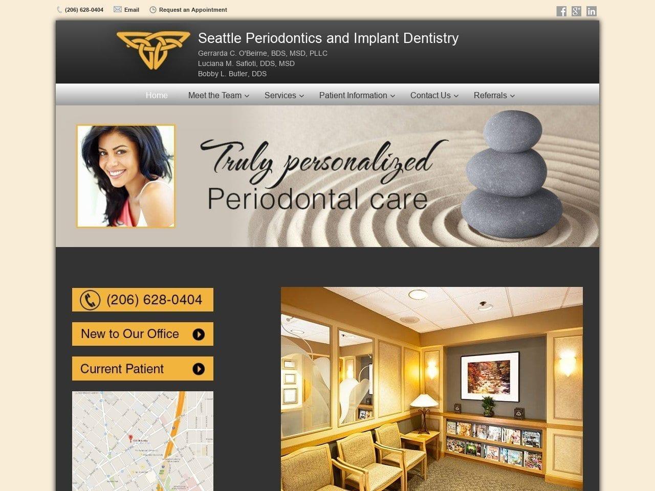 Seattle Periodontics Dentist screenshot