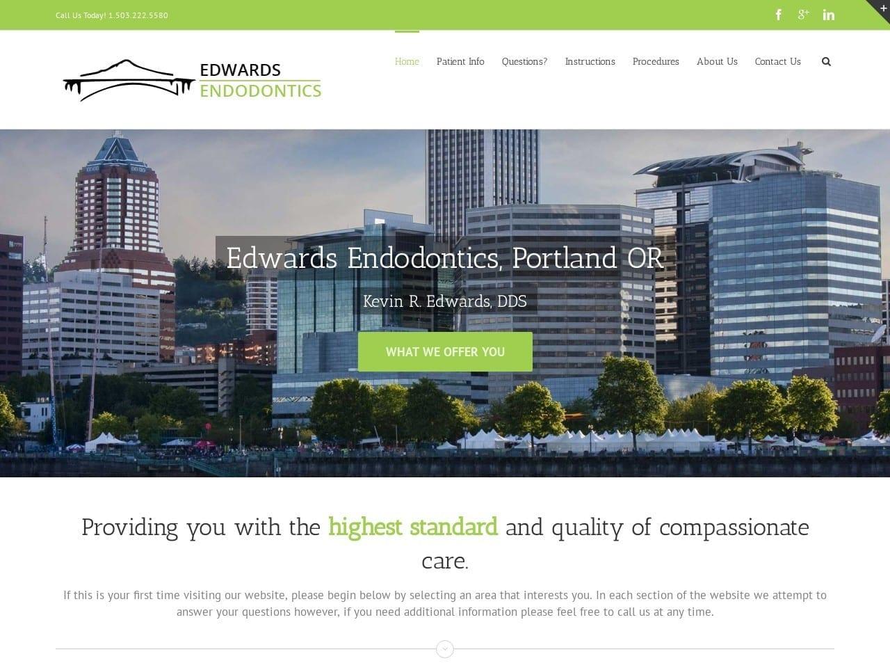 Dr. Kevin R. Edwards DDS screenshot