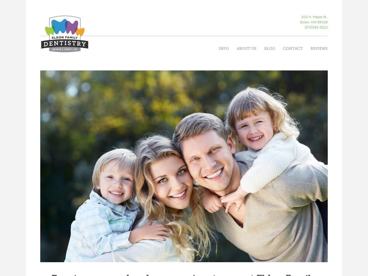 Eldon Family Dentist screenshot
