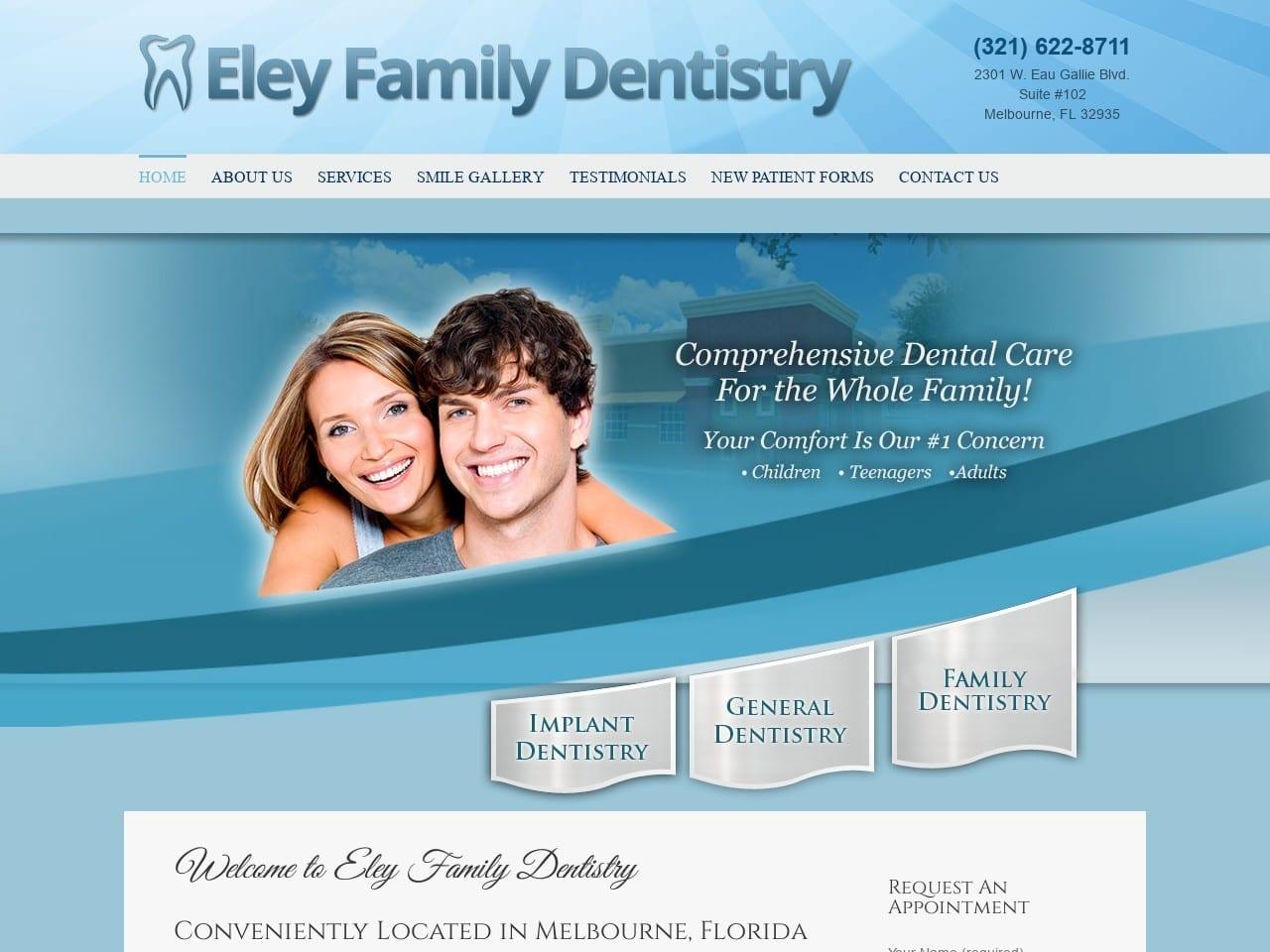 Eley Family Dentist screenshot