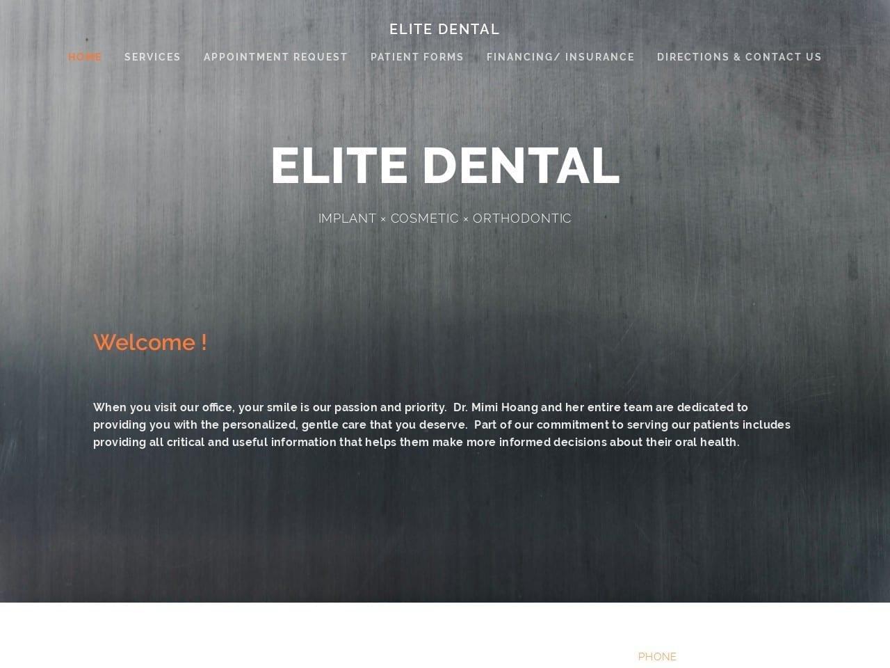 Elite Dental LLC screenshot