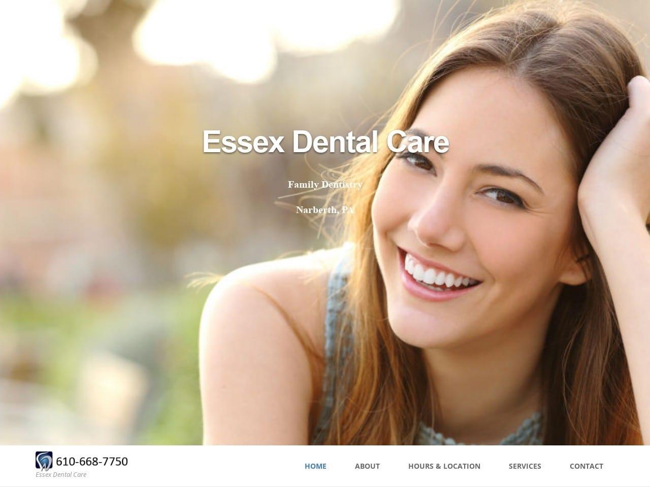 Essex Dental screenshot