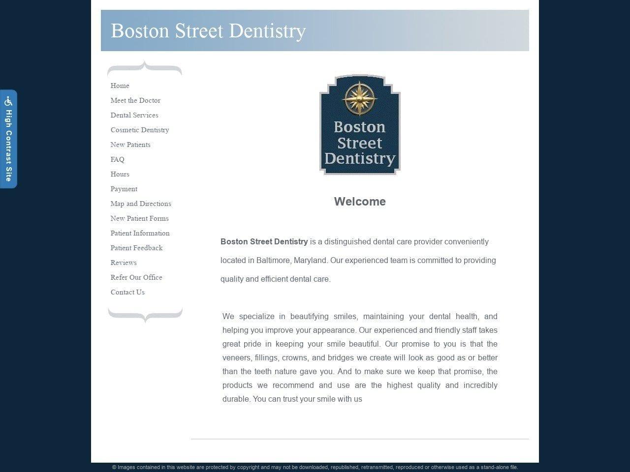 Boston Street Dentist screenshot