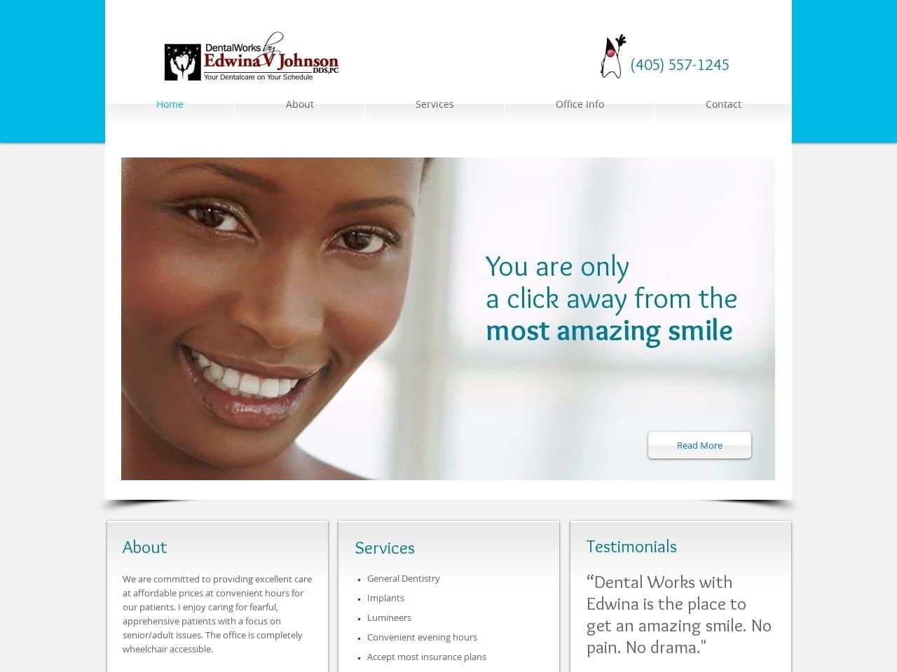 Dental Works By Edwina Johnson screenshot