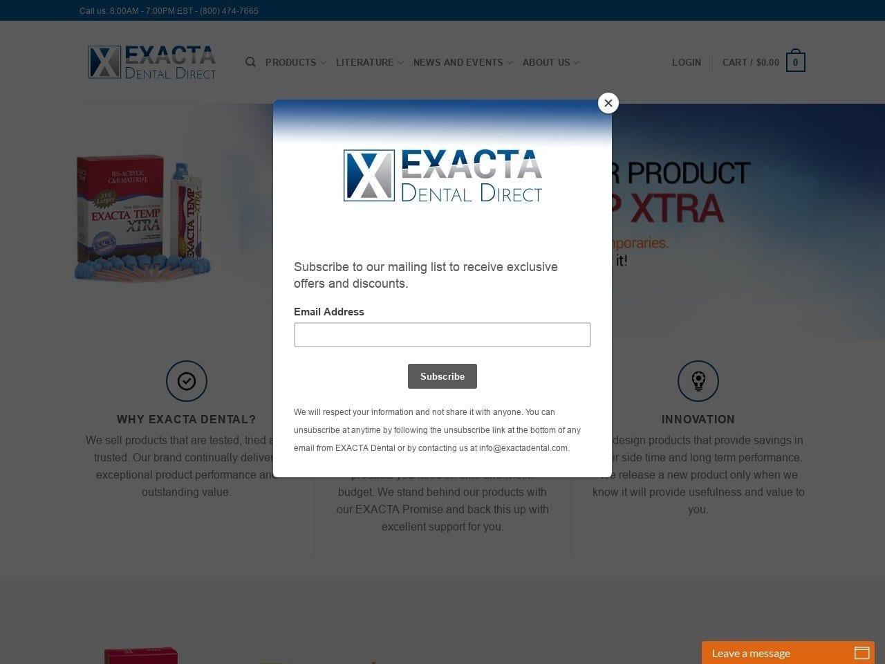 Exacta Dental Products