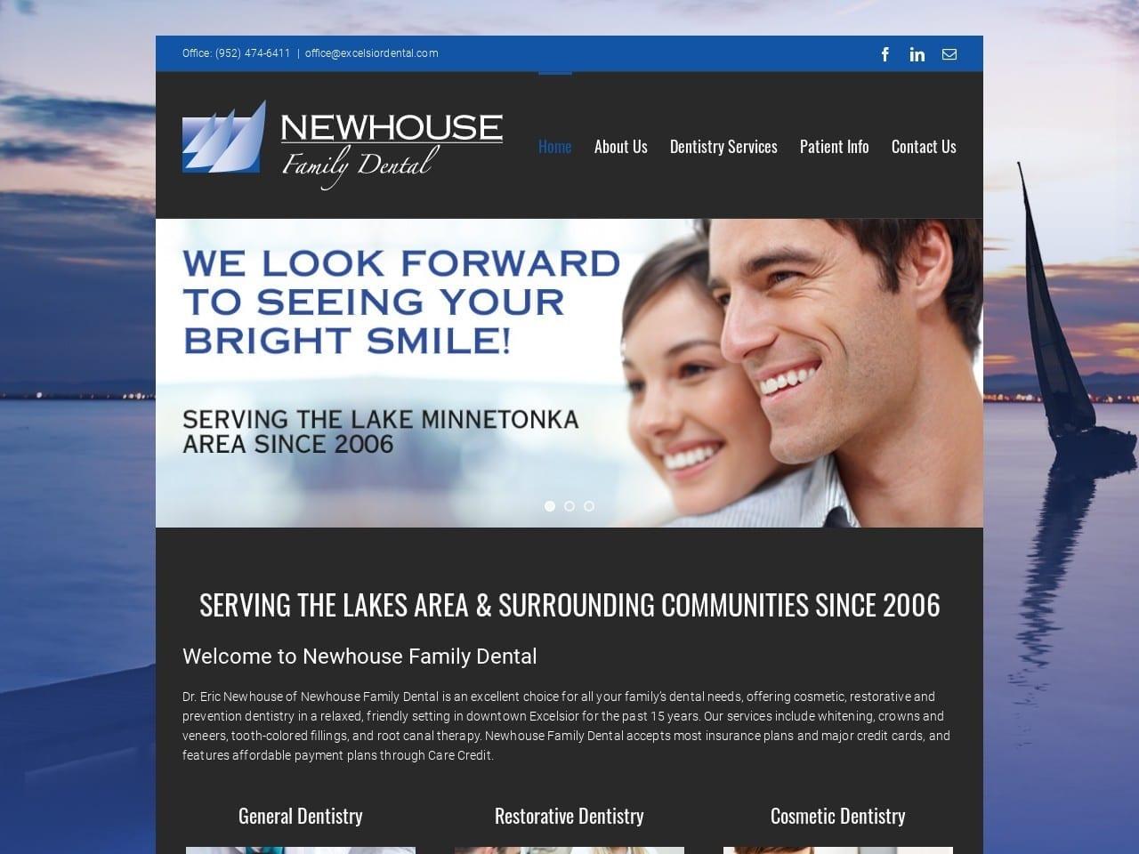 Dr. Eric C. Newhouse DDS screenshot