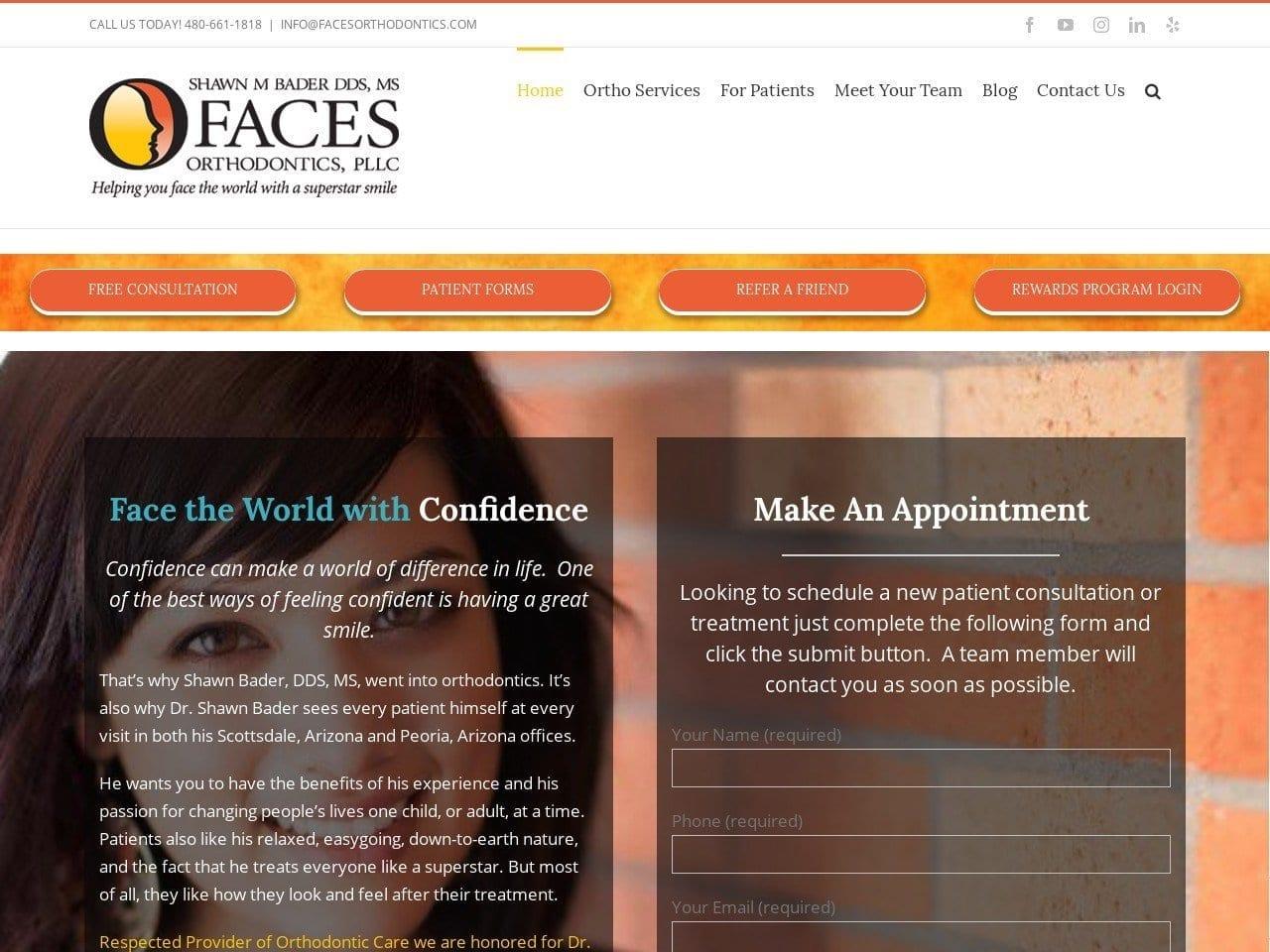 Dr. Shawn M. Bader DDS screenshot
