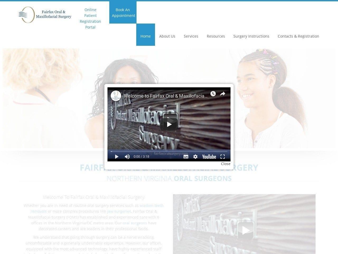 Fairfax Oral & Maxillofacial Surgery screenshot