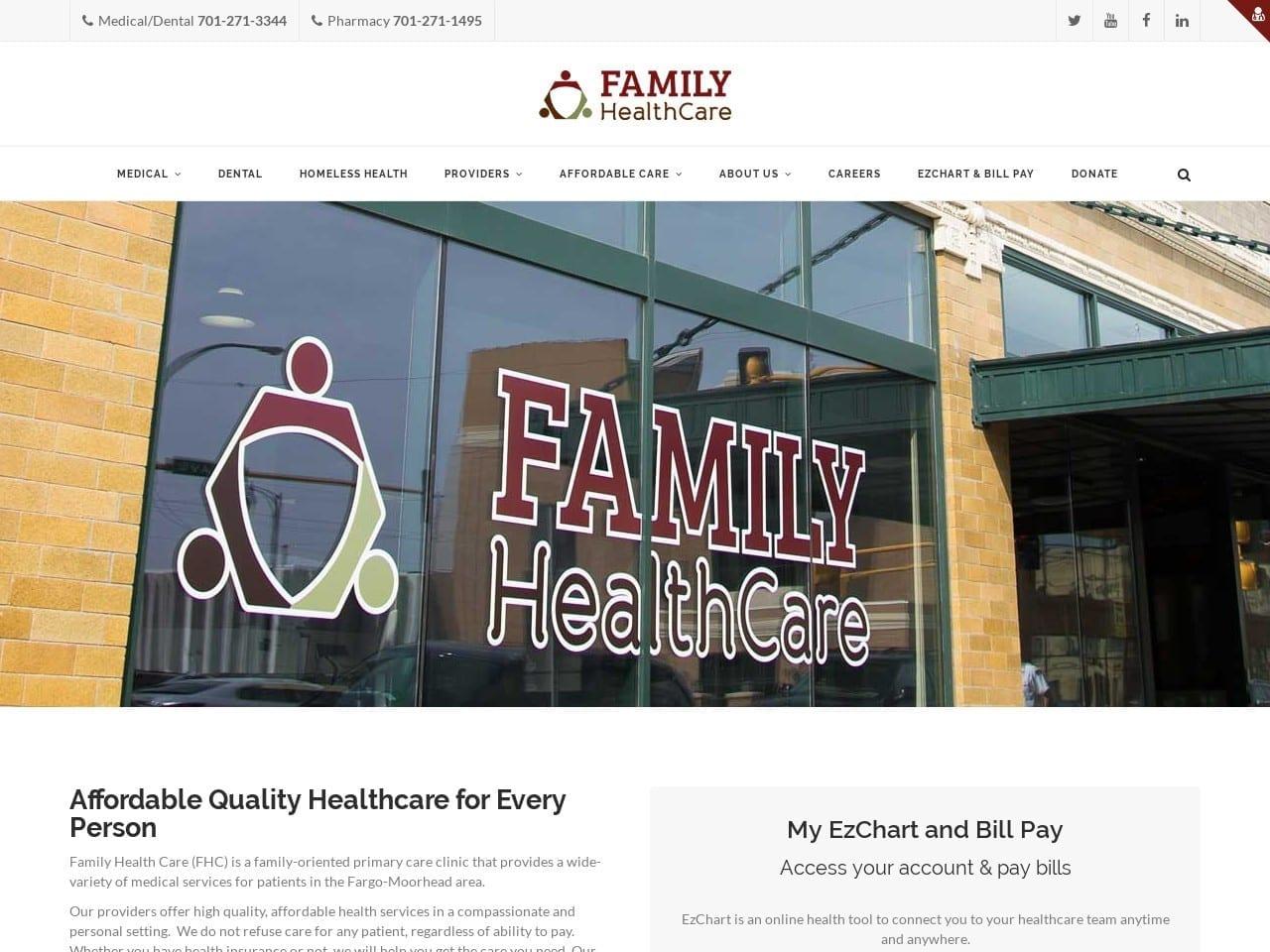 Family Health Care Dental screenshot