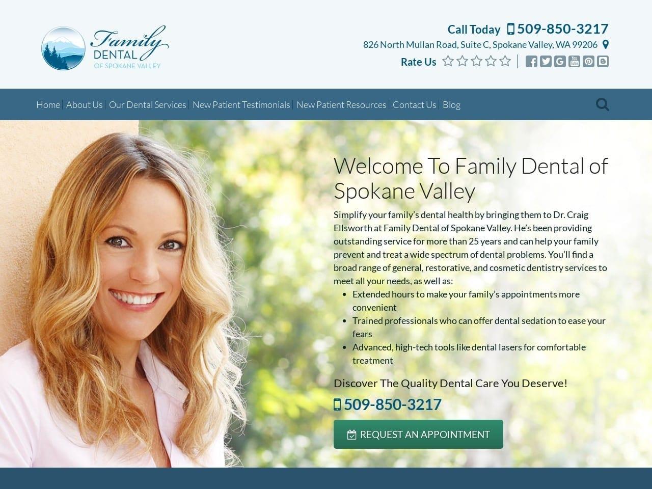 Family Dental of Spokane Valley screenshot