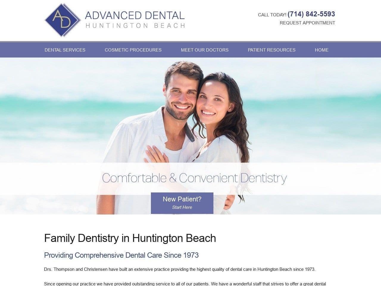 Thompson Dentist screenshot