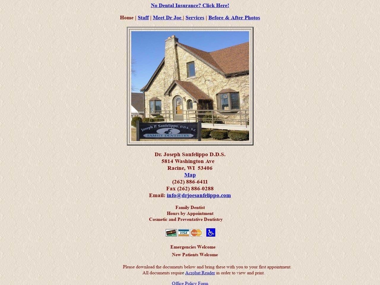 Dr. Joseph P. Sanfelippo DDS