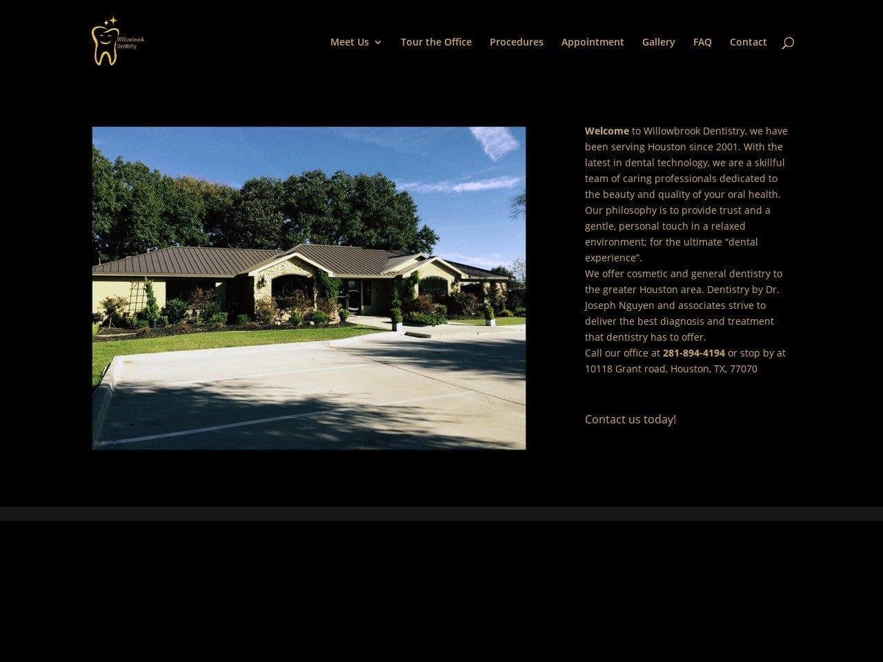 Willowbrook Dentist screenshot