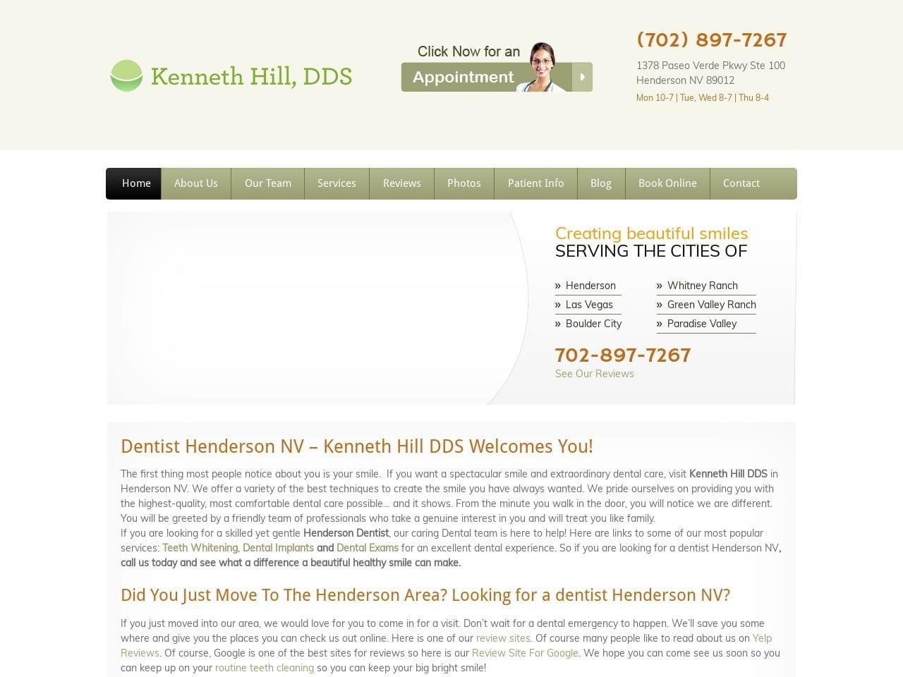 Parkridge Dental screenshot