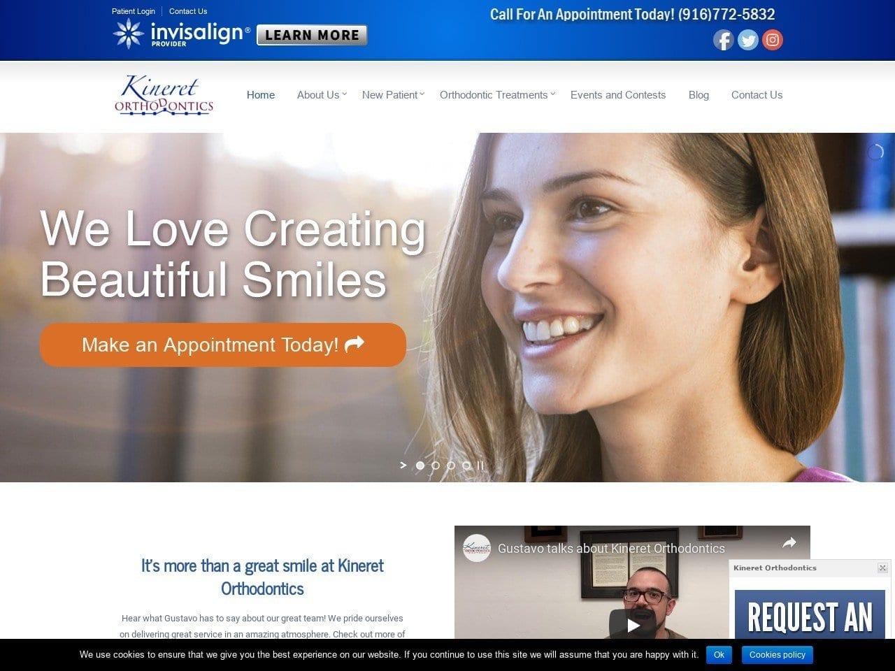 Dr. Stephen E. Kineret DDS screenshot