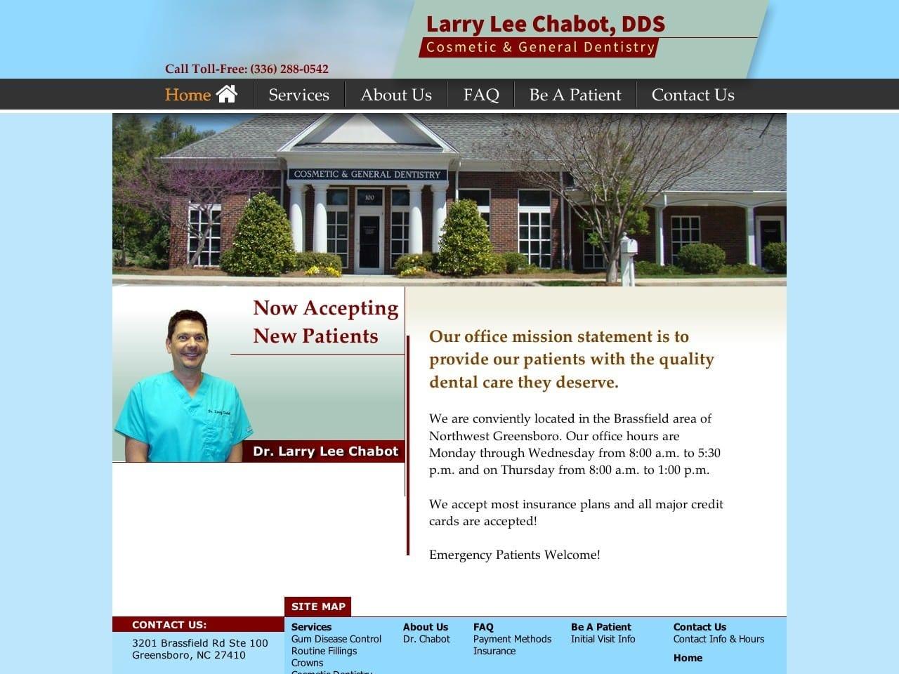 Chabot Larry Lee DDS screenshot